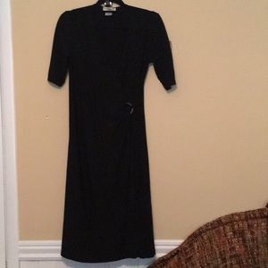 Faux wrap dress - classic wardrobe staple